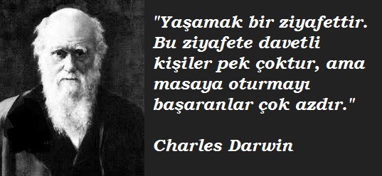 Charles Darwin Sözleri