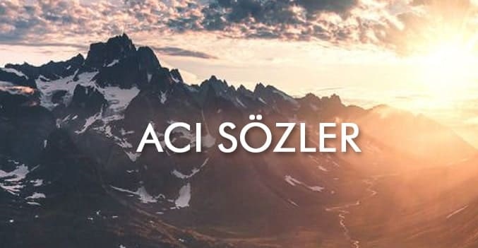 Acı Sözler