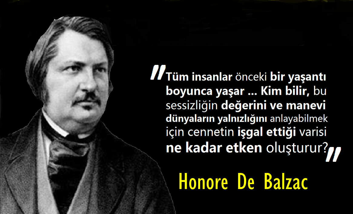 Honore de Balzac Sözleri