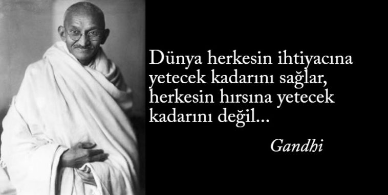 Mahatma Gandhi Sözleri