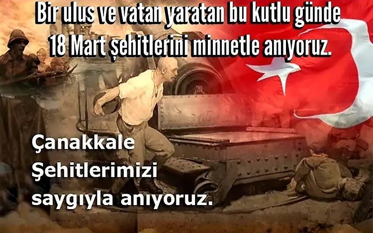 Çanakkale Şehitlerini Anma Günü Sözleri